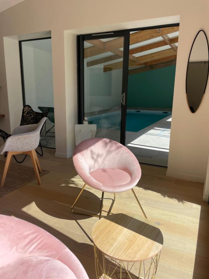 Villa La Luciole Piscine Interieure Барнвиль-Картере Экстерьер фото