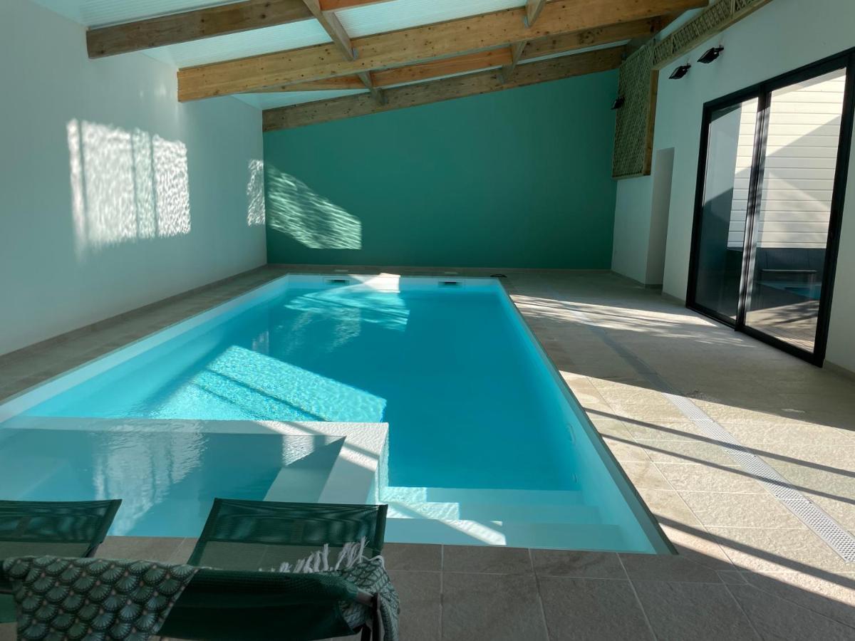 Villa La Luciole Piscine Interieure Барнвиль-Картере Экстерьер фото